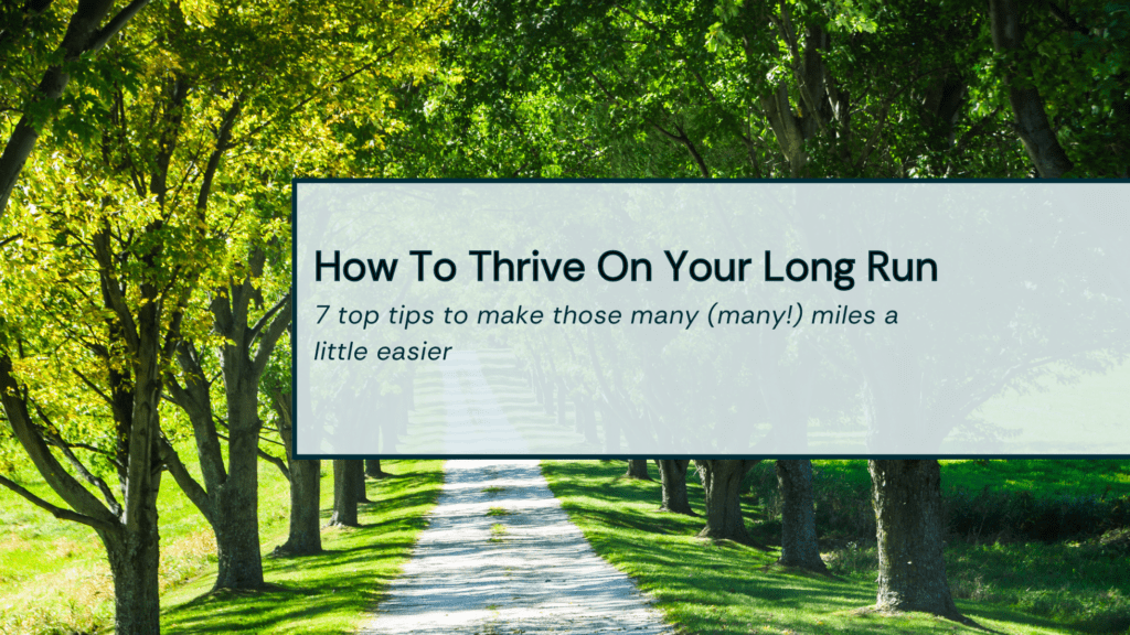 How to Survive Your Long Run Title Image