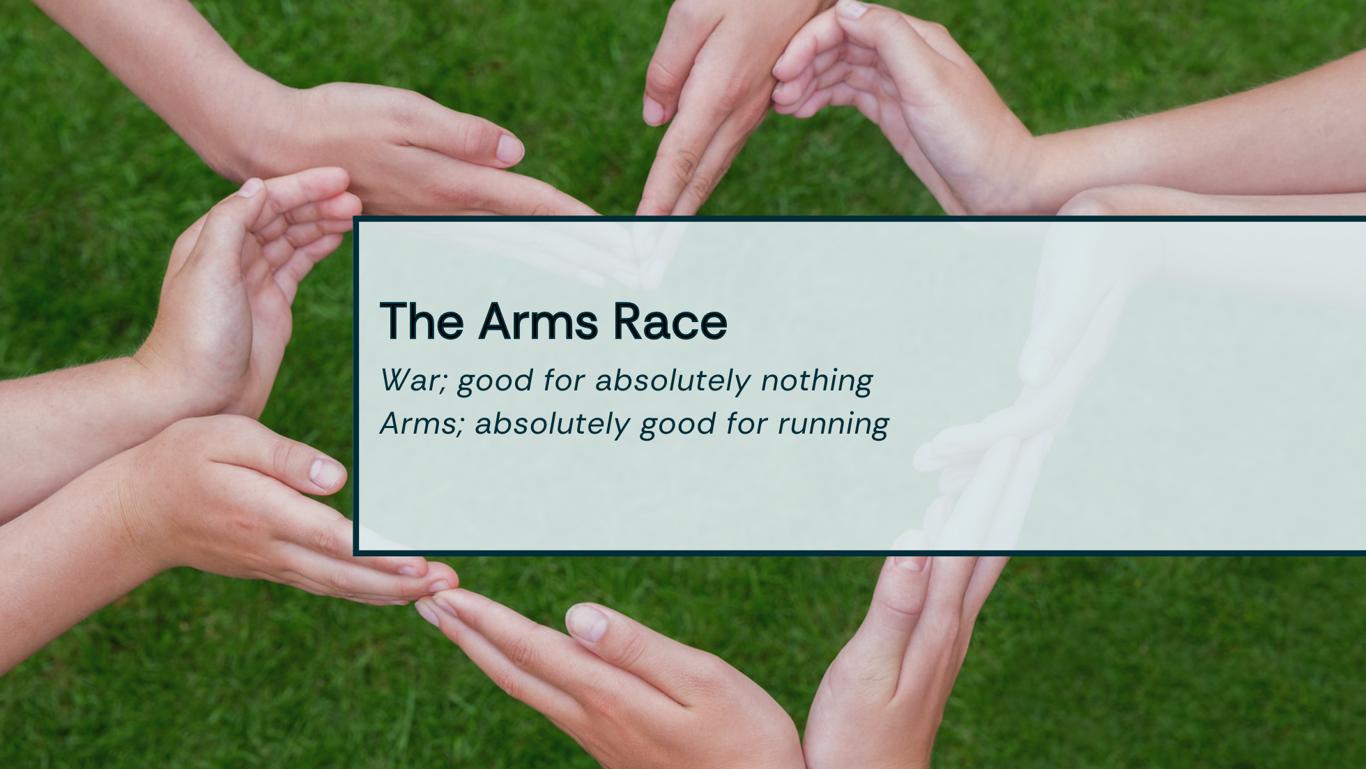 The Importance Of Arm Drive In Running Title Image