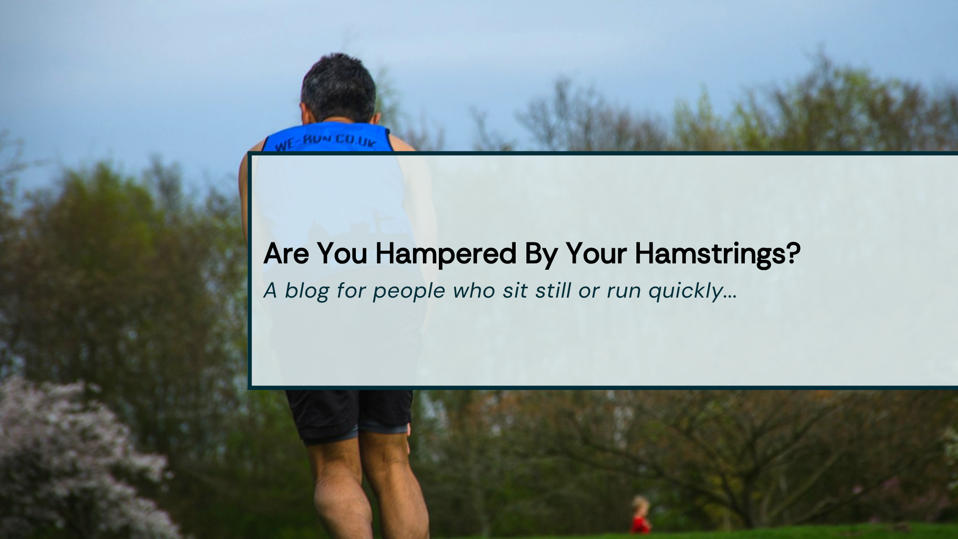 Tight Hamstrings In Running Title Image
