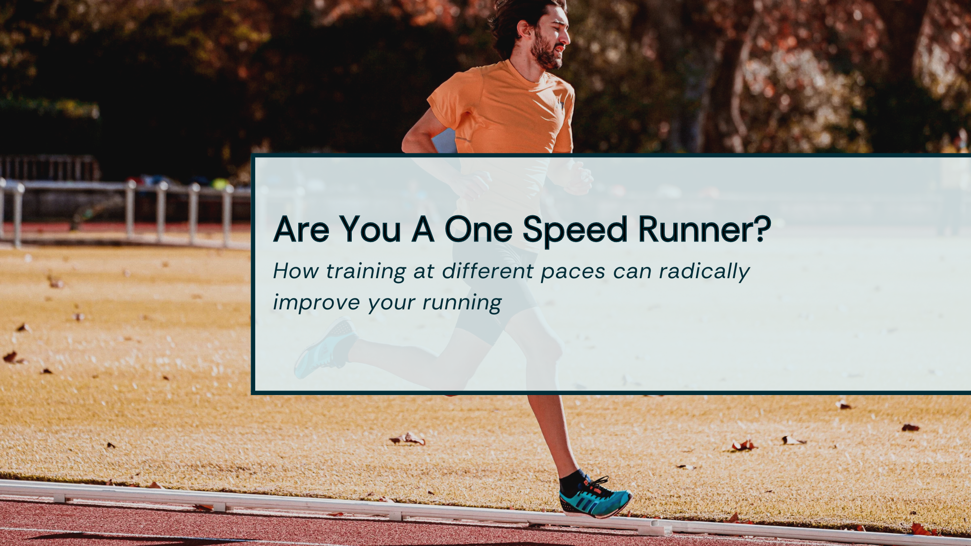 Are You A One Speed Runner Title Image