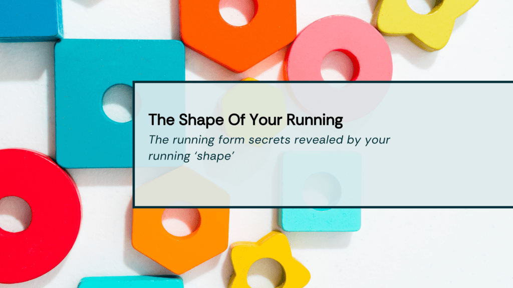 the shape of your running blog title image