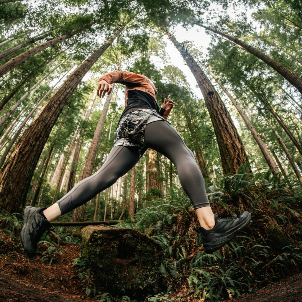 5k training plan runner leaping