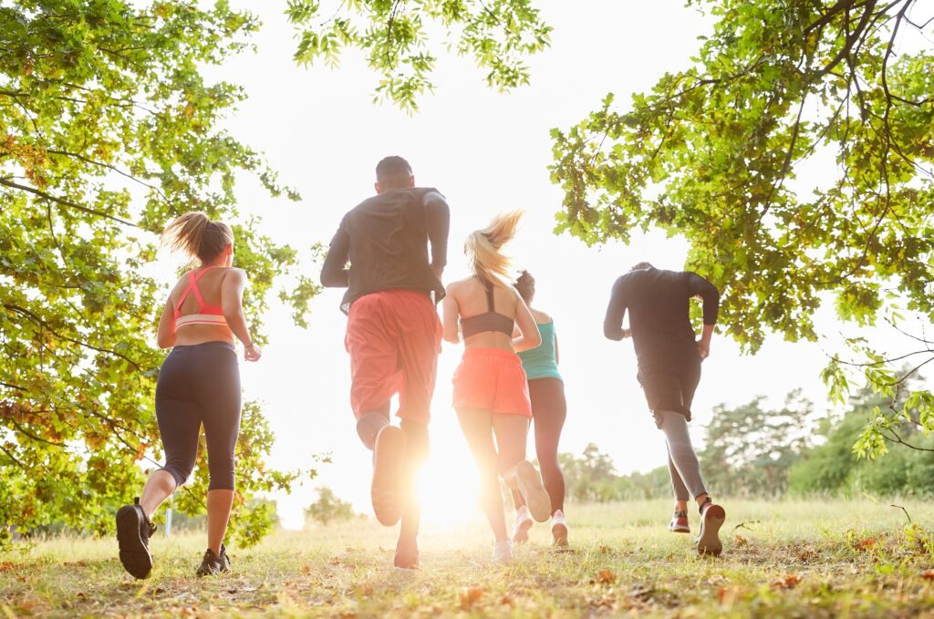 running coach services group coaching session