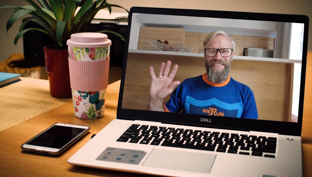 virtual running club - coach kelvin