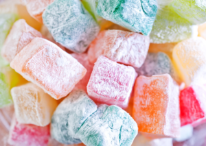 best sweets for running - turkish delight