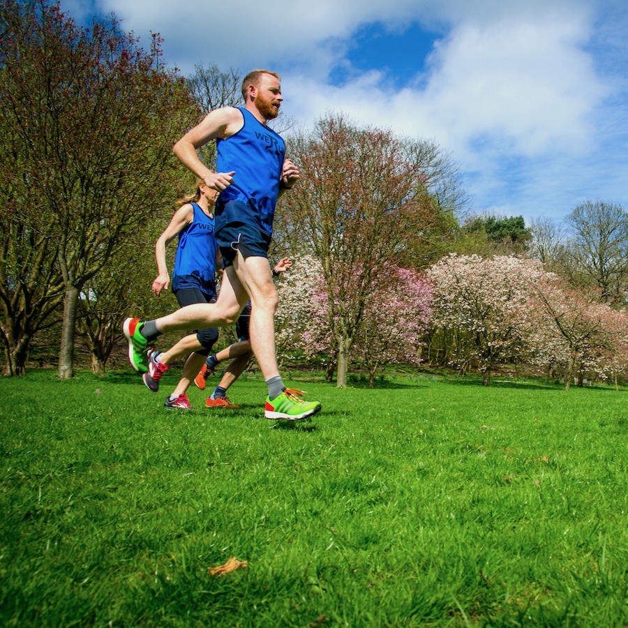 running coach in teddington park run